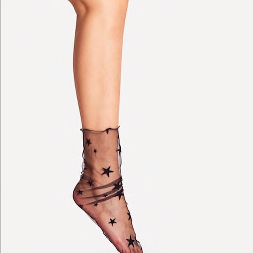 Star Mesh Socks - Picture 2 of 3